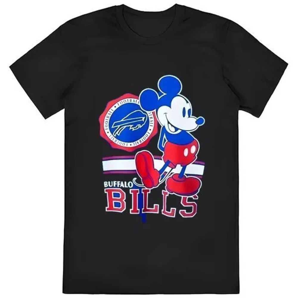 Buffalo Bills Football Logo Mickey Mouse Shirt